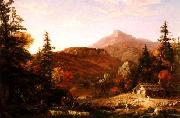 Thomas Cole The Hunter's Return Sweden oil painting reproduction